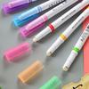6/12/18Pcs Lace Pen Set Wave Shape Flower Pattern Highlighter Pens Fine Tip Markers Office School Supplies