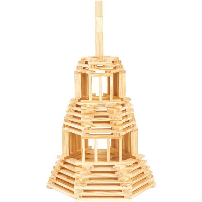JEUJURA - Construction en bois - TECAP ? 3XL - 200 pieces - Des 3 ans