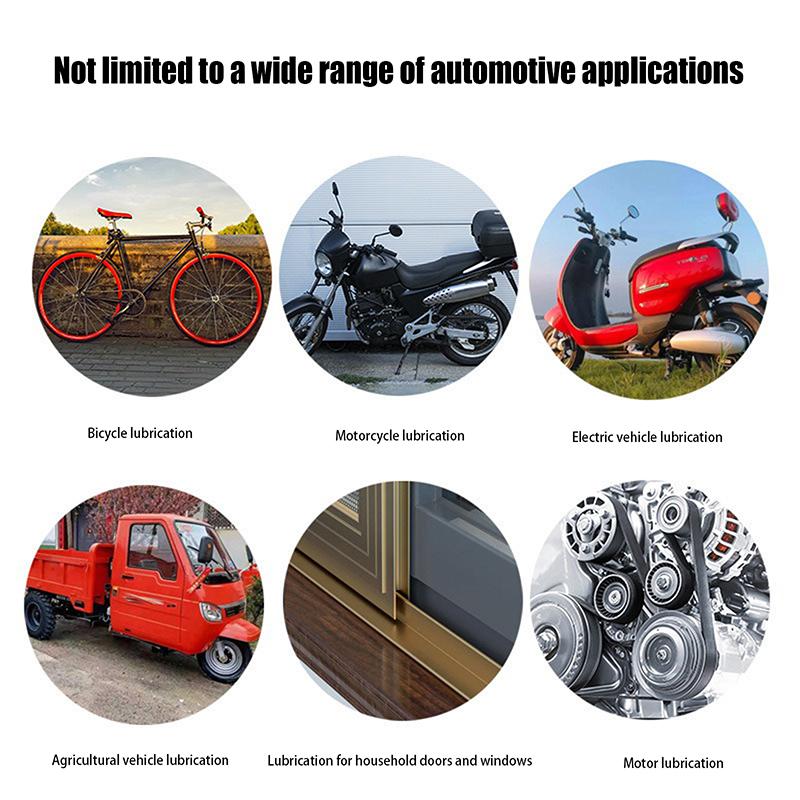 Автомобильный люк на крыше Смазка для направляющих Смазка для дверей Ненормальный шум Антикоррозионное масло Белое механическое обслуживание Трансмиссионное масло Смазка