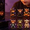 Halloween Countdown Gift Box Highland Cow Advent Calendar, 24 Days Desk Decorations with 24Pcs Figurines, Spooky 2026 Calendar