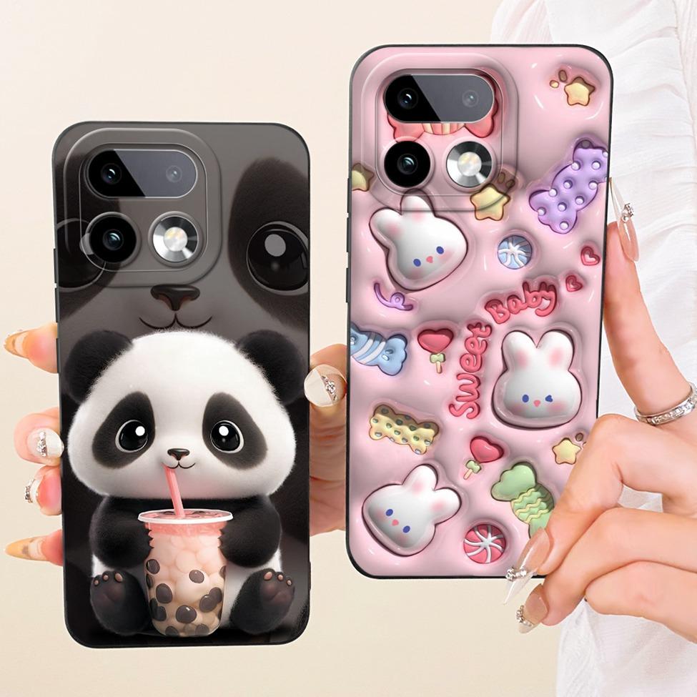 Чехол для телефона Realme 16 Pro Plus RMX5131 Чехол для Realme 16 Pro+ Силиконовый Роскошный Модный Милый Мультяшный Расписной Корпус