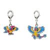 [Pokemon] Pokemon Center National Pokedex Metal Charm - Archen (#566) & Archeops (#567)