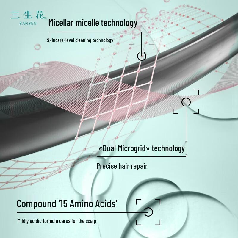 Pechoin SanShengHua Amino Acid Essential Oil Shampoo