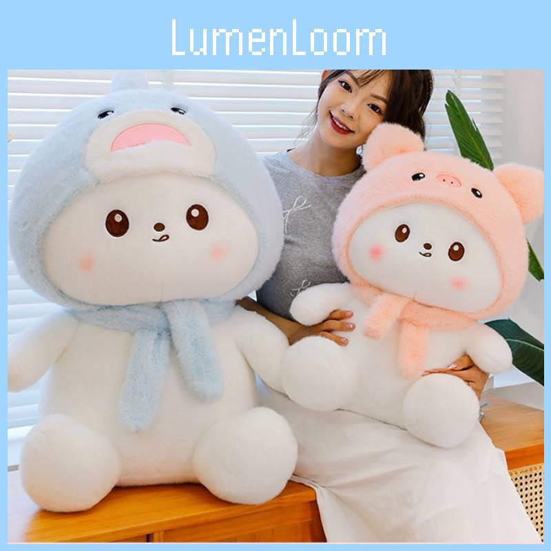 Плюшевые игрушки кошки шарф акулы мультяшные животные наполнитель кукла рождественский подарок украшение