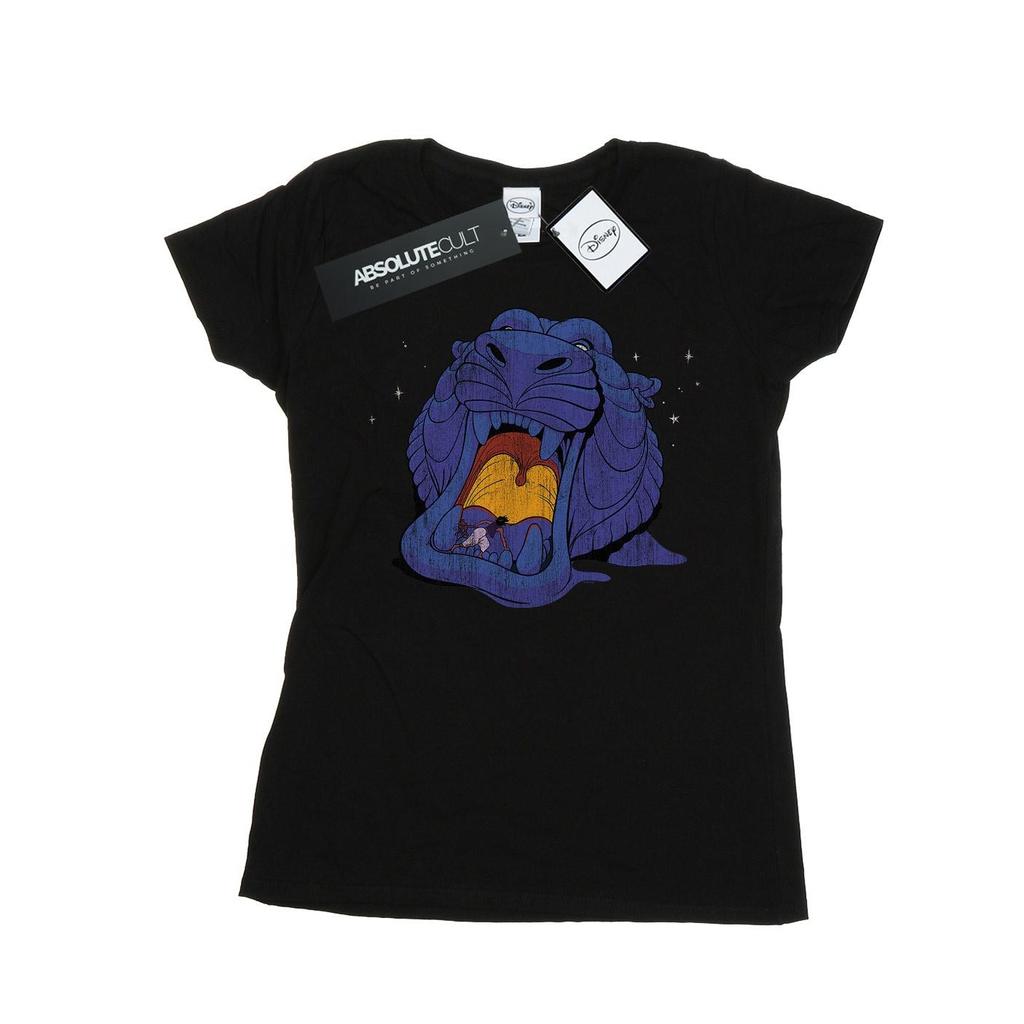 Disney Womens/Ladies Aladdin Cave Of Wonders Distressed Cotton T-Shirt