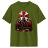 Resident Evil 30th Anniversary RE9 Cotton TShirts  Novelty Tshirt for Unisex Summer Y2K Casual Print Short Sleeve Clothing
