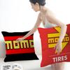 Momos Tires Pillowcase Toon Gift Cushion Cover Bedroom Home Sofa Chair Seat Decor Pillow Case