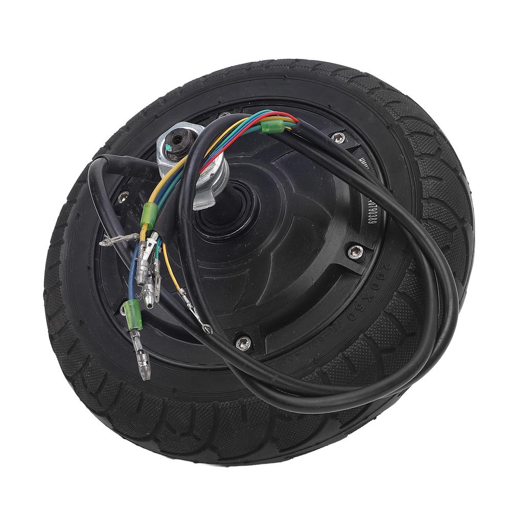 8-дюймовый мотор-колесо для электросамоката 36 В 350 Вт бесщеточный мотор-колесо с шиной 200 мм диаметр 45 мм ширина шины 70 мм отверстие