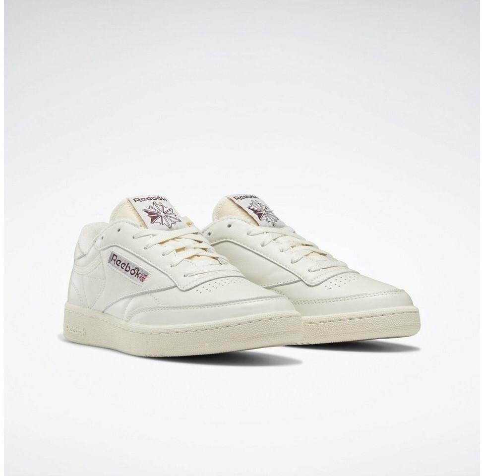 Кроссовки Reebok Club C 85 Vintage мел/алебастр/марун