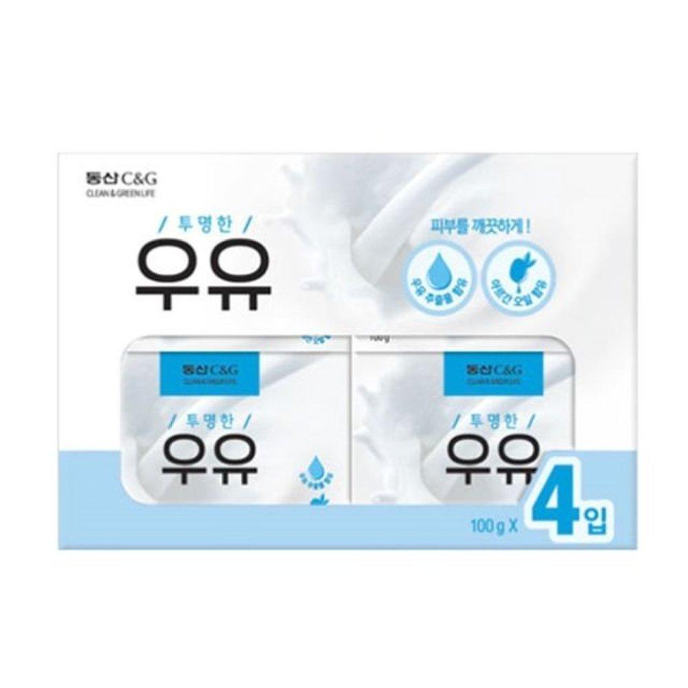 Мыло молочное Dongsan C&G 4 упаковки