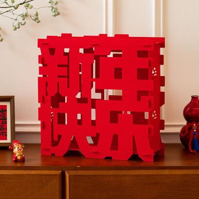 3D Настольное украшение Год Лошади в китайском календаре DIY Традиционные фигурки Лошади Зодиака Благословение Ручная работа Новогоднее Счастливое украшение