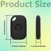 Full Coverage Protective Silicone Sleeve Water Resistant Housing With Keyring for Tile Life 360 2024 Locator Travel Use
