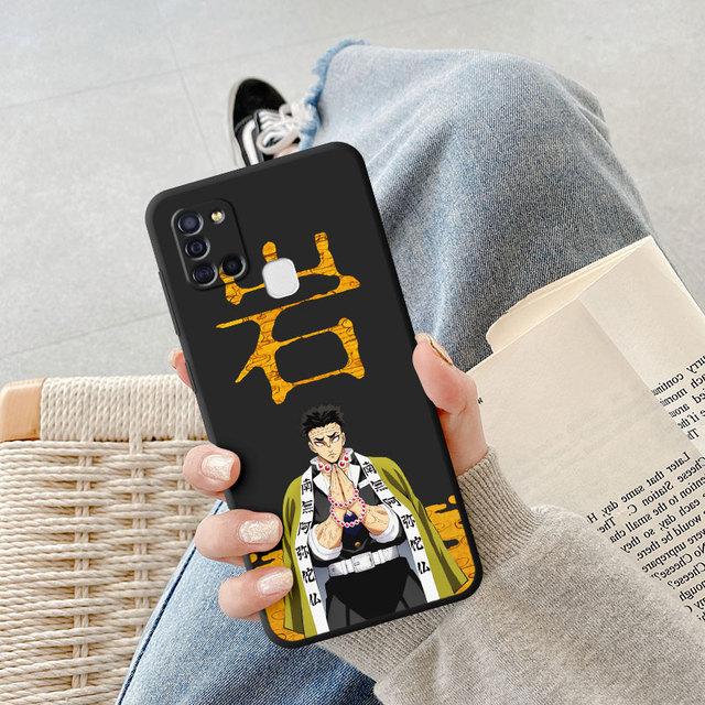 Чехол для телефона Kimetsu No Yaiba Demon Slayer аниме для Samsung Galaxy A03s A04s A03 Core A04 A02 A01 A20e A70 A54 A34 A10s