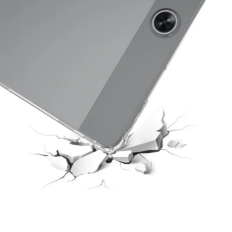 Мягкий прозрачный чехол для OPPO Pad Neo 11,4 дюйма, противоударный чехол из ТПУ с подушкой безопасности, силиконовый чехол Funda для OPPO Pad Neo 11,4
