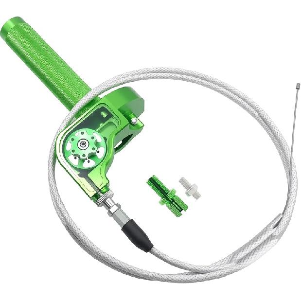 Motorcycle Throttle Grip 7/8" 22Mm CNC Aluminum Quick Twister With Throttle Cable For KLX CR CRF EXC XR CRF50 CRF230 50 110 125 230 250 Dirt Pit Bike