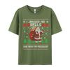 I Jingled His Bells And Now I Im Pregnant Ugly Xmas Sweater T-Shirts Pure Cotton Student T Shirts Tops Tees Rife