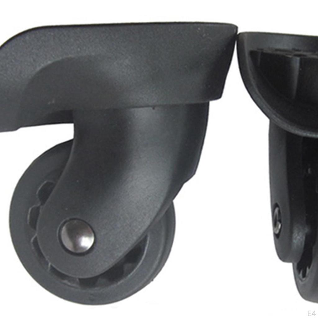 A35 Luggage Wheel Replacement Universal Durable Wear Resistant Suitcase Wheels Swivel Casters for