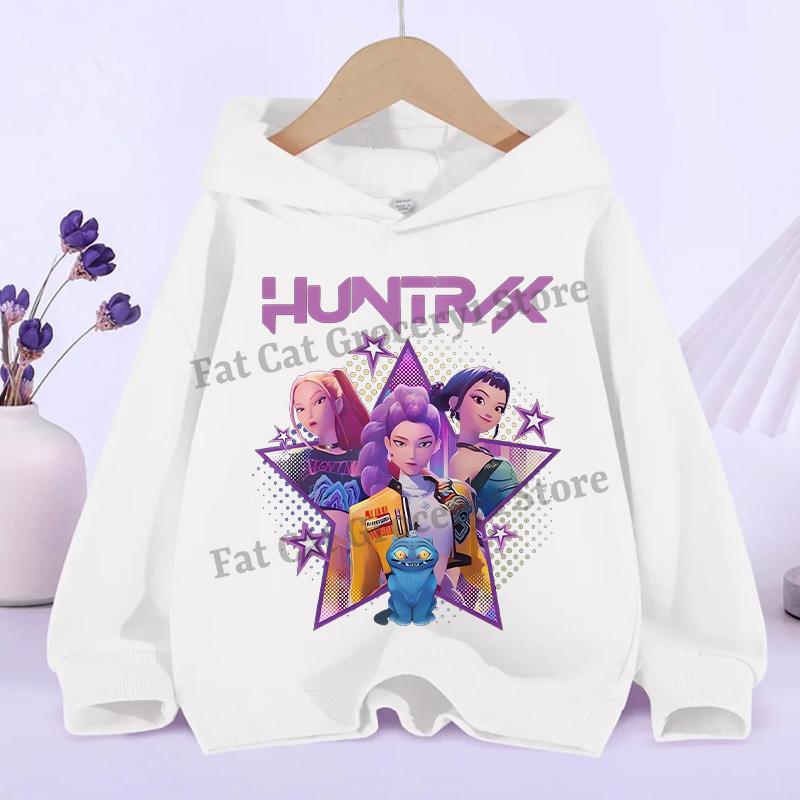 Kpop Demon Hunter Best-selling Children Kawaii Irumi Mira Zoe Hoodie 2025 Autumn Winter Fashion Casual Girls Sports Hoodie