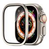 Закаленное Стекло для Apple Watch Ultra 2 49 мм Защитная Пленка для Экрана Металлическая Рамка Защита от Царапин для IWatch Серии Ultra 49 мм Аксессуары