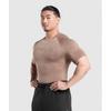 Gymshark TecTonic Seamless T shirT Mocha Mauve walnuT Brown A1b1p Ncjj