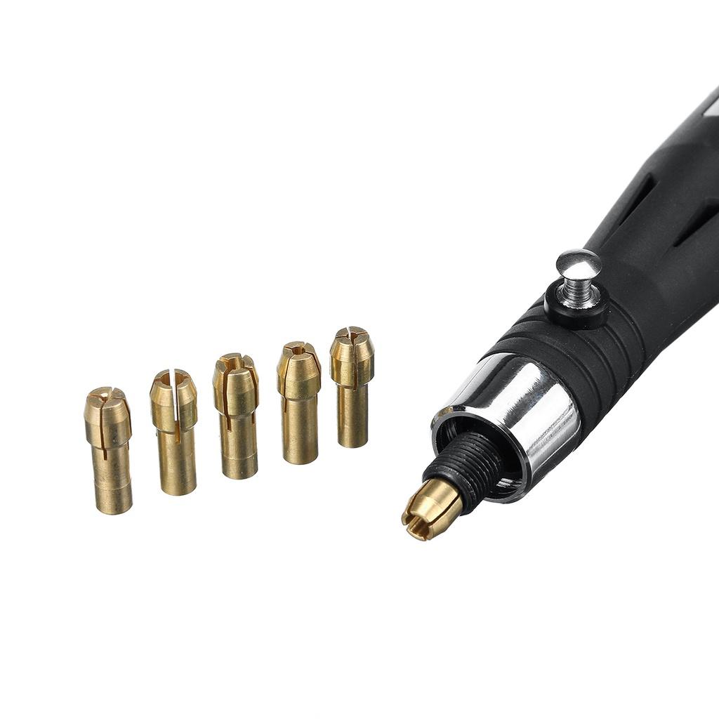 Мини-гравировальный станок, 5000-15000 об/мин, 3 скорости, регулируемая электрическая шлифовальная машина, гравер, ручка, абразивные инструменты, USB, беспроводной шлифовальный набор