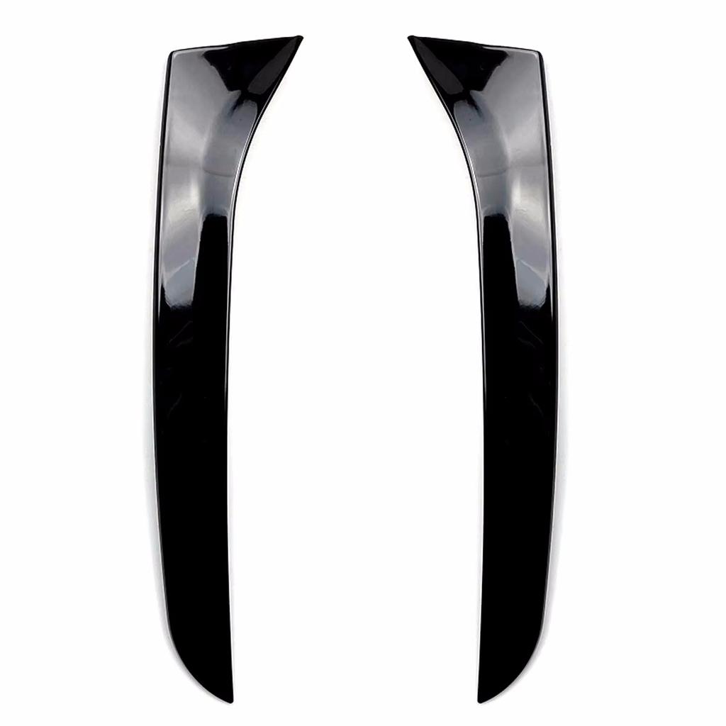 Car Rear Window Side Spoiler Canards Splitter For Passat B7 Wagon Alltrack 2011-2015 Glossy Black Rear Side Window Wing