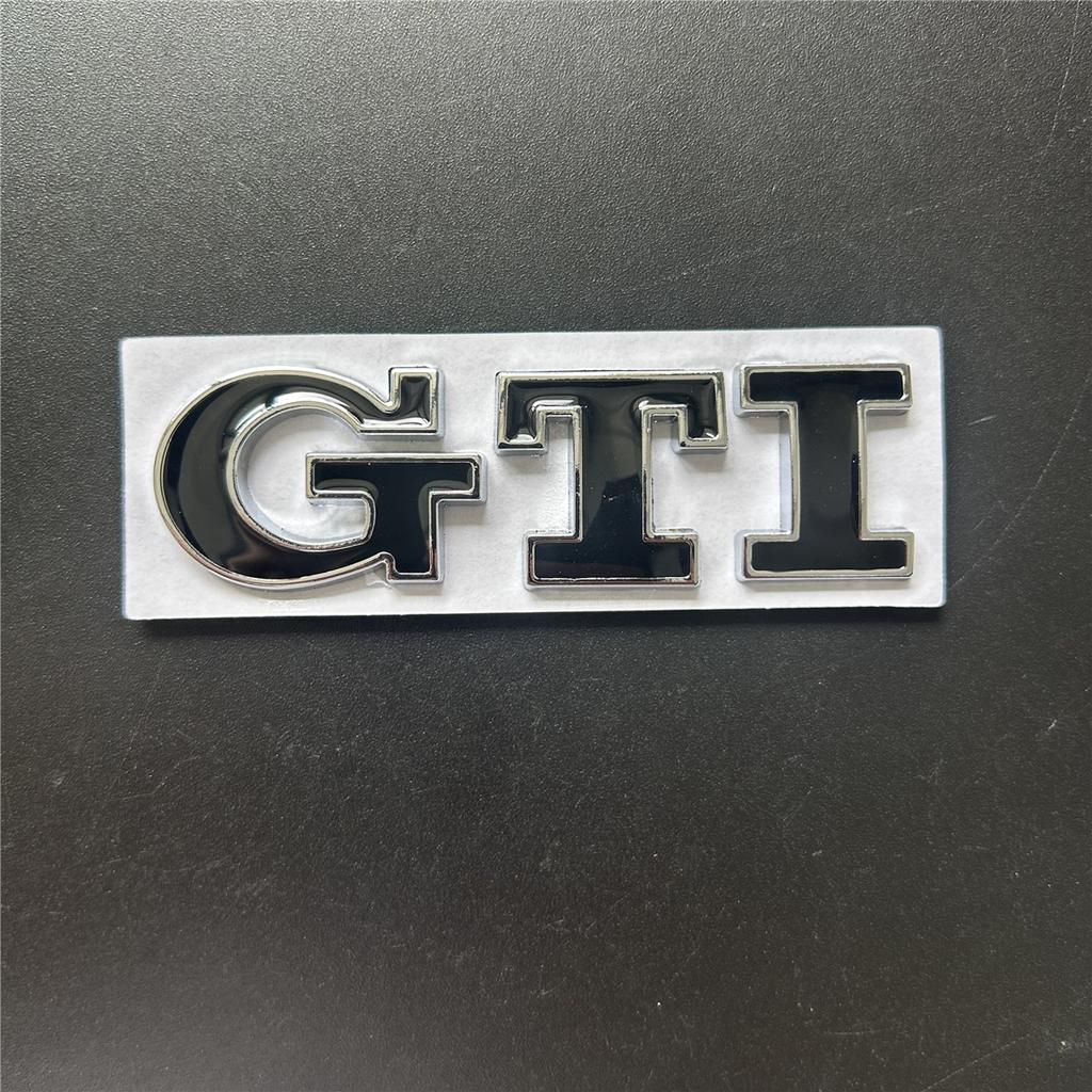 AABLG1 Metal Car Rear Trunk Emblem Stickers Decals for Volkswagen VW GTI Golf 5 6 7 8 Passat Jetta Polo Touareg Touran Bora Tiguan