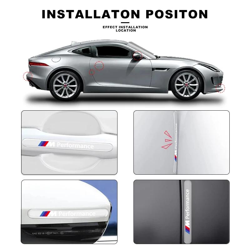 Полоска на дверь автомобиля Зеркало заднего вида Защитная полоска от столкновений Для BMW E90 E91 E92 X1 X2 X3 X4 F07 F10 F15 F16 F20 F25 G30 G20