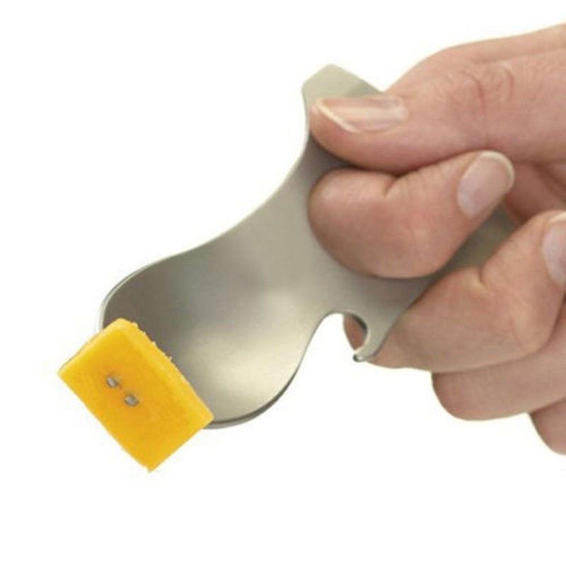 Многофункциональный карманный открывалка для бутылок, вилка-ложка, отвертка, походный набор для выживания