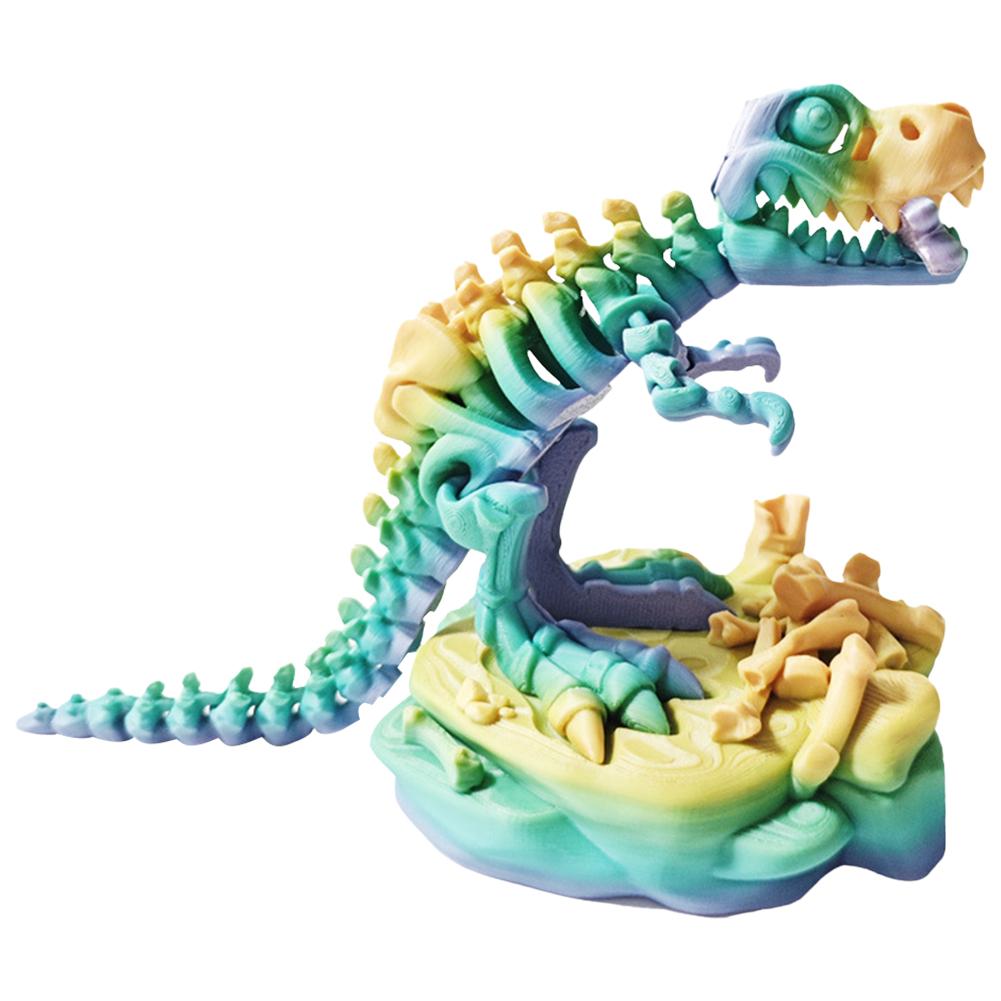 Стоящая модель динозавра с большим ртом, подвижные суставы, 3D-модель, череп тираннозавра рекса, артикулированный тираннозавр рекс, креативная коллекция