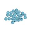 FSC 100% Wooden Beads, Polished, 8mm Ø, Turquoise, 82 Pieces