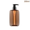 1Pcs Transparent Bottlesnding Soap Dispenser 200/300ml Pump Bottle  Shampoo Lotion Body Wash