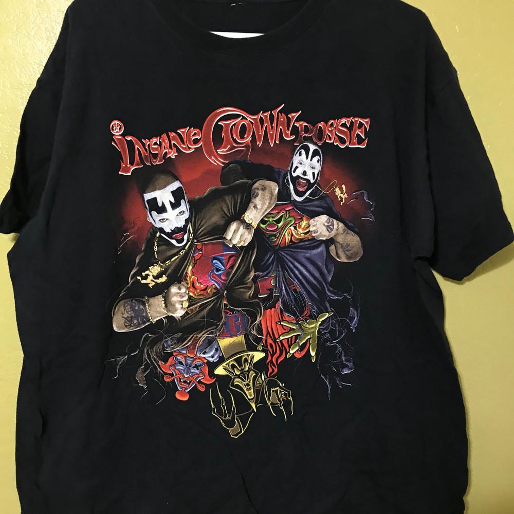Футболка Insane Clown Posse Хлопок Короткий рукав Унисекс S До 4XL VN2263 Унисекс Футболка