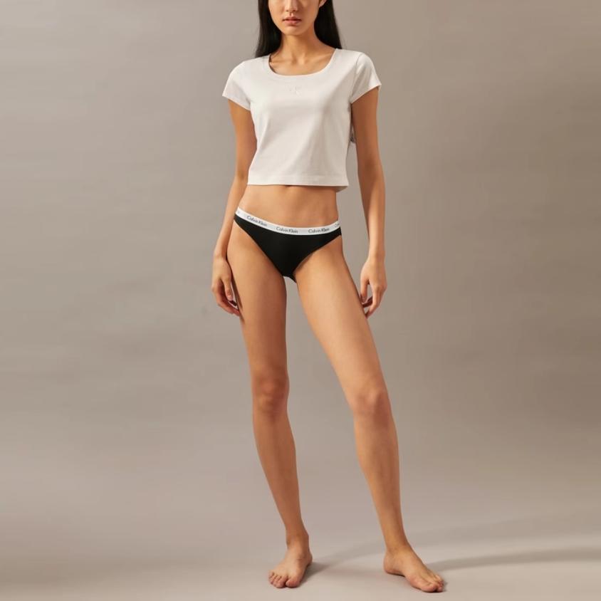 Calvin Klein Удобное нижнее белье с треугольными чашками и буквенным жаккардом, 3 шт. в упаковке, женское нижнее белье QP3266O-D4H