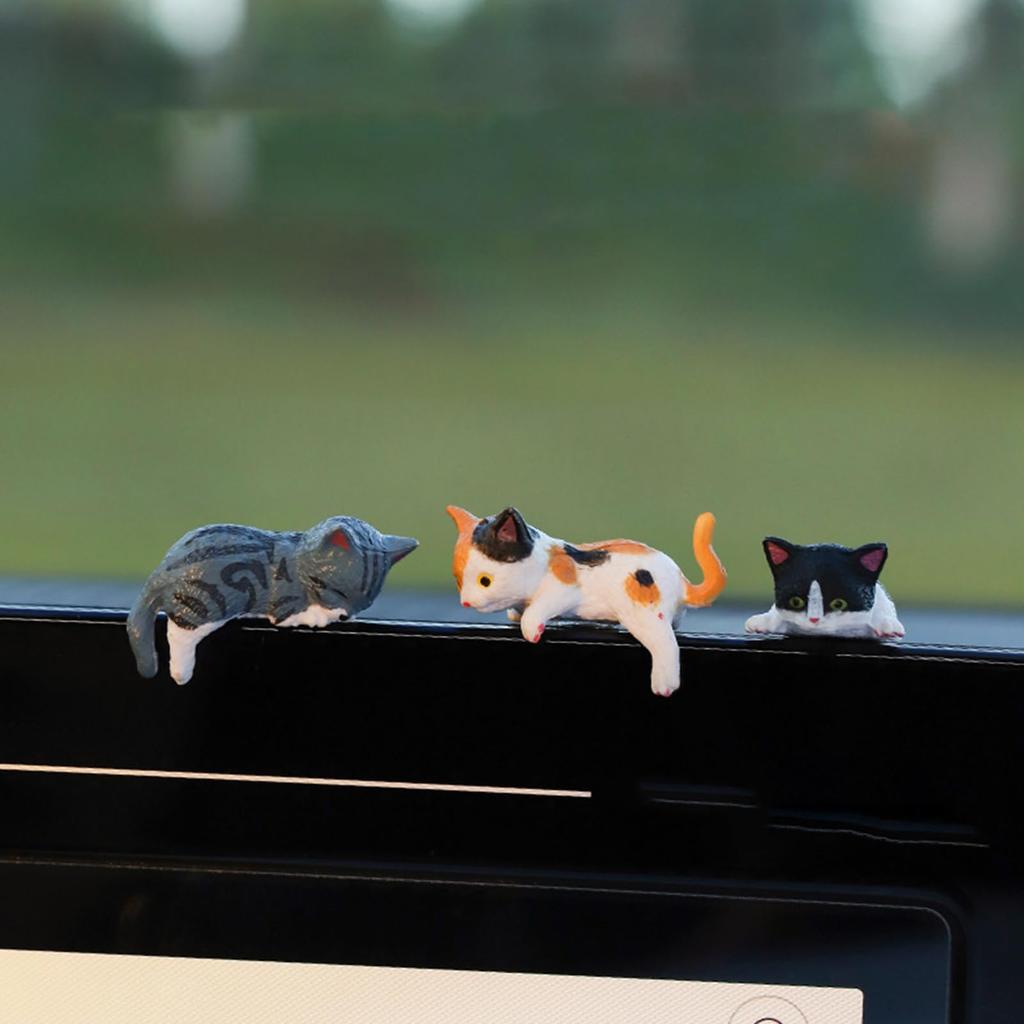 Car Decorations, Car Decorations, Cute, Set of 5, Cat Decorations, Display Screen Decorations, Japanese