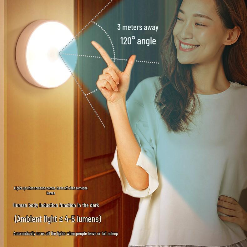 Светодиодный ночник для детского сада с датчиками движения и света