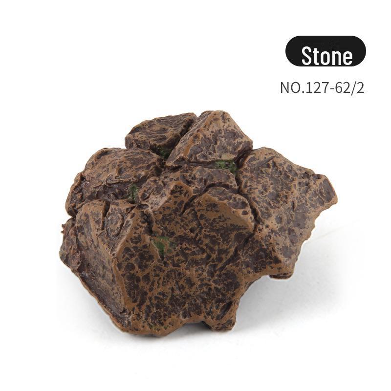 Пластиковые украшения и имитация пещеры в виде динозавра юрского периода