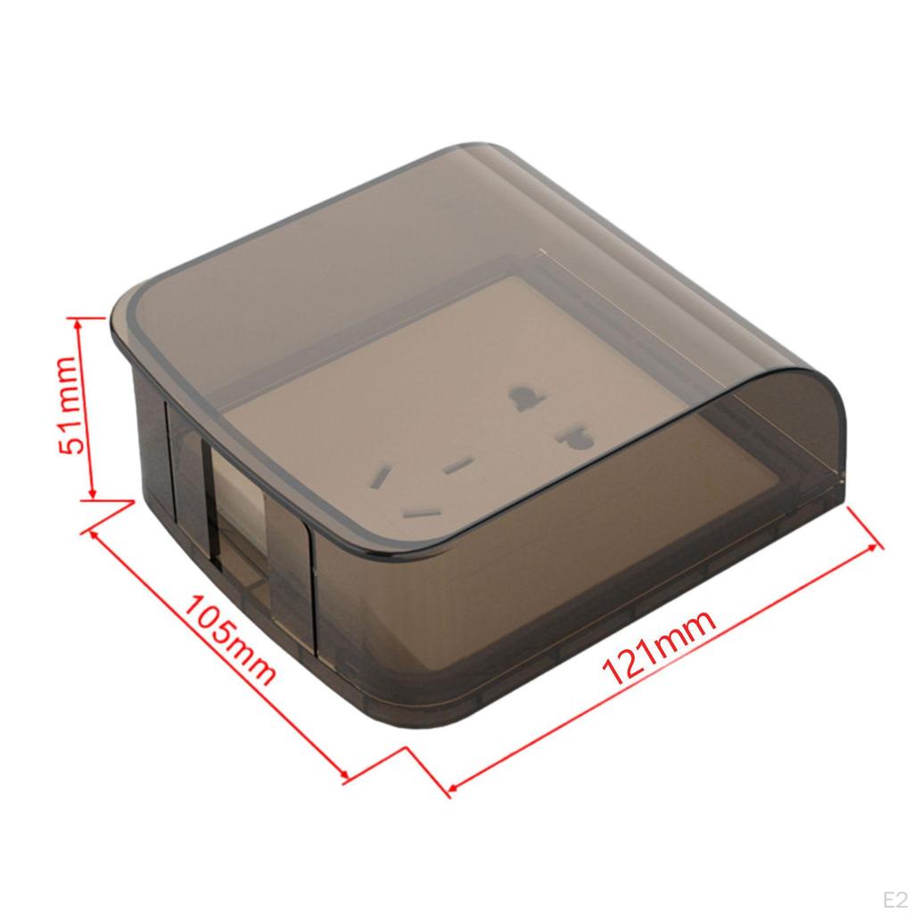 Durable Waterproof Outlet Plug Cover for Bathroom and Kitchen