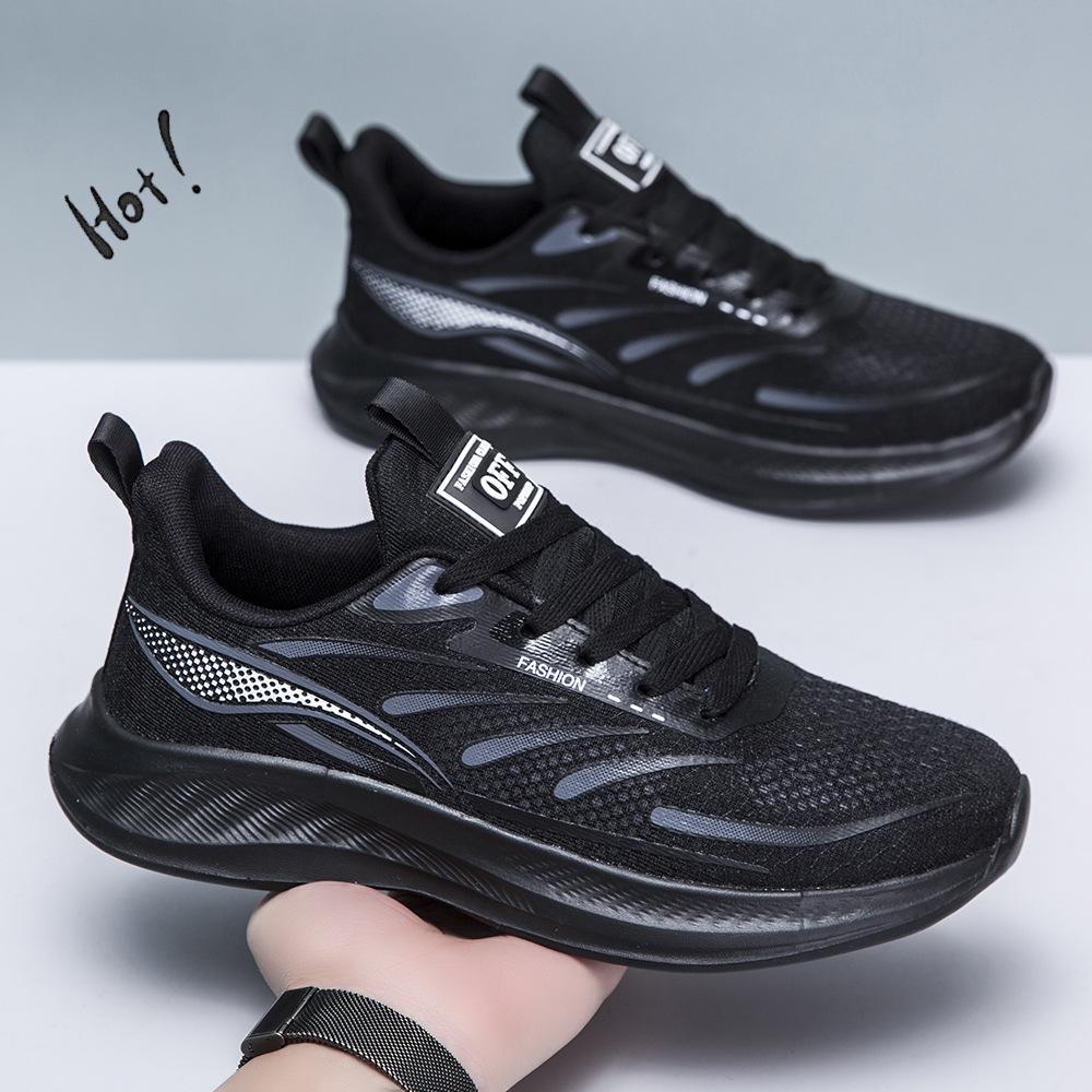 Весенние новые мужские туфли, легкие и удобные повседневные туфли, сетчатые дышащие спортивные универсальные женские туфли, модные кроссовки для бега на открытом воздухе