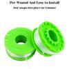 8PCS RS90121 Nylon Line Spools for Earthwise CST00012/LST10012/CST12010 Lawn Trimmer Wire Reels