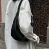 Универсальная Минималистичная Сумка на Плечо в Ленивом Стиле из Мягкой Кожи для Пельменей Нишевая Премиум Сумка для Ежедневного Ношения Сумка через Плечо