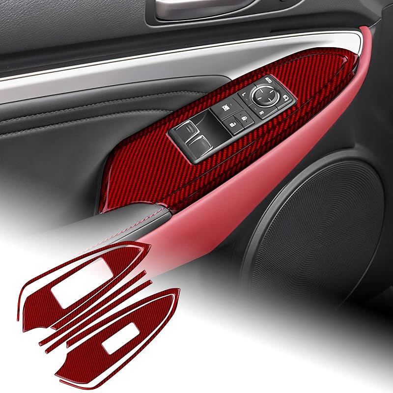 AIRSPEED для Lexus RC Накладка панели переключателя управления окнами и дверями, рамка кнопки стеклоподъемника, наклейка, аксессуары для внутренней отделки для Lexus RC300 RC350 RC200T