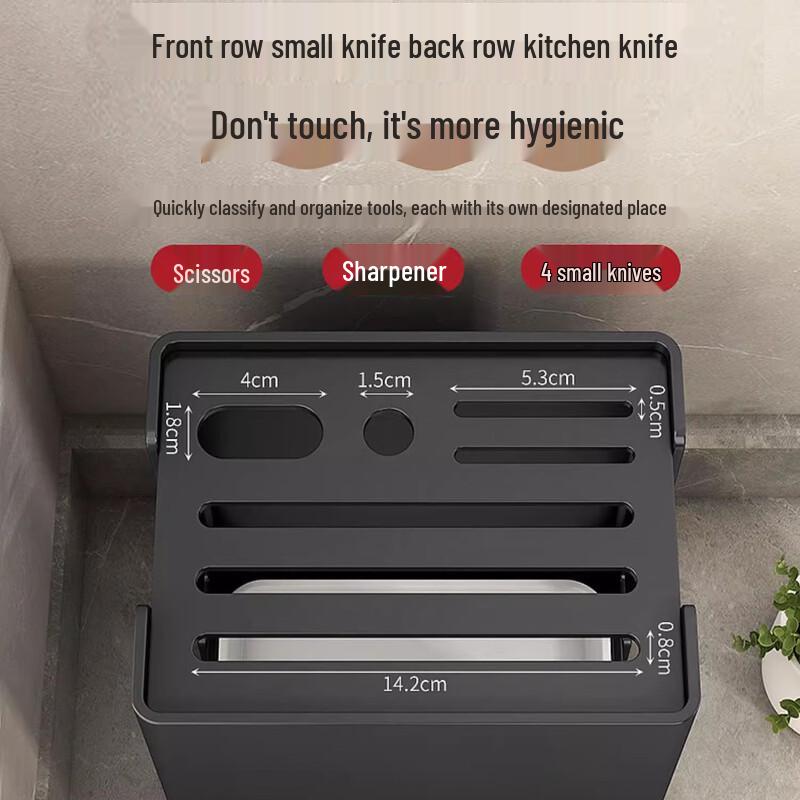 Jingqingfu Countertop Kitchen Knife Storage Rack