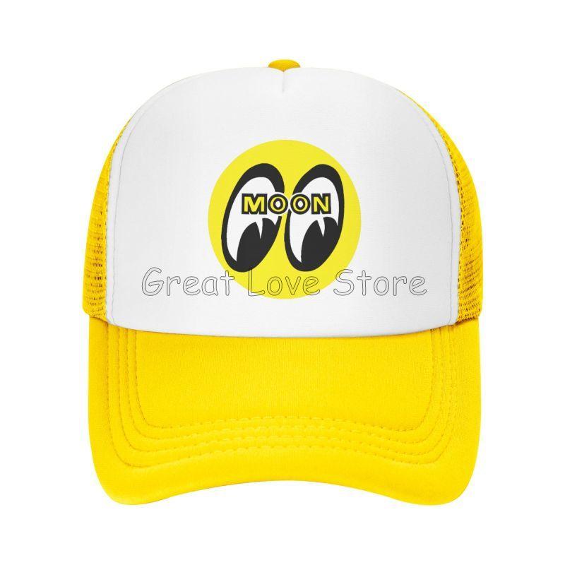 JDM Moon Eyess Мотоциклетные гонки Бейсболки Унисекс Дышащая сетчатая кепка Летняя уличная повседневная шляпа для защиты от солнца Кепка Snapback