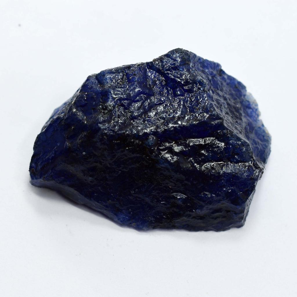 142.8 Ct Blue Sapphire Natural Rough Uncut Huge Size CERTIFIED Loose Gemstone
