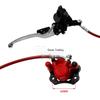 ATV Beach Buggy Brake Kit 50CC-125CC: Hand Rear Brake, Upper/Lower Pump, Disc Assembly, Brake Pads