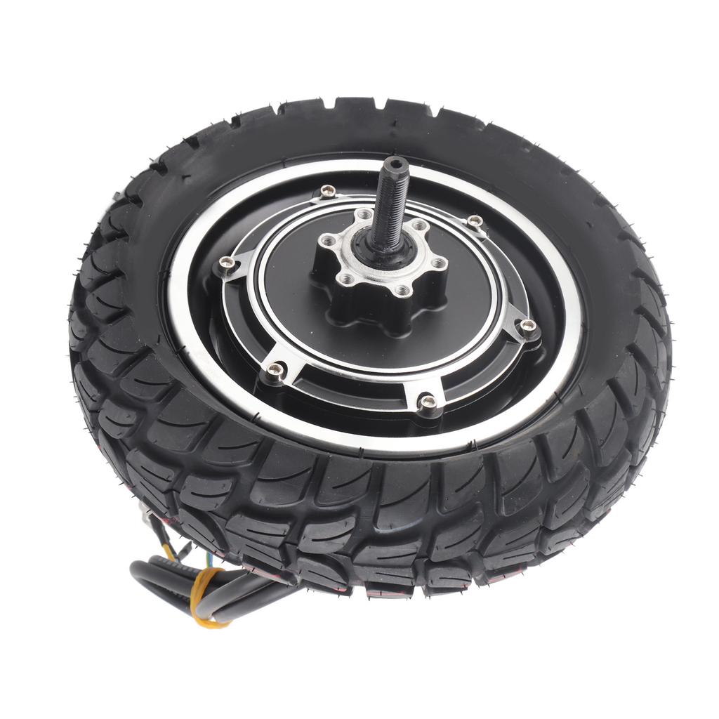 10-дюймовое колесо для электросамоката, мотор-колесо, аксессуар для замены для электромотоцикла, электровелосипеда 36–60 В
