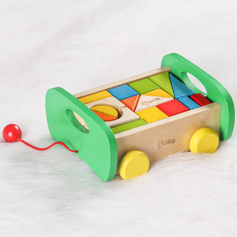 Развивающая деревянная игрушка Распознавание форм для детей 1-3 лет из экологически чистого бука