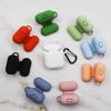 Силиконовый чехол для наушников для Airpods 1/2 поколения, универсальный чехол с крючком и защитой от падения, чехол для наушников