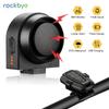 Велосипедная противоугонная сигнализация Rockbye с дистанционным управлением, беспроводной замок, велосипедные аксессуары, водонепроницаемая система безопасности велосипеда, датчик